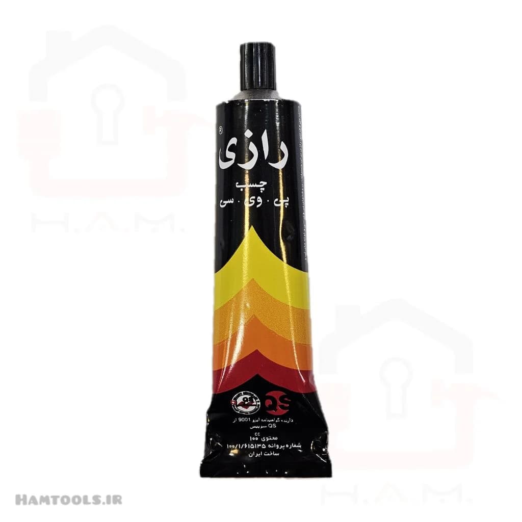 چسب پی وی سی رازی 100 میلی لیتر RAZI PCV