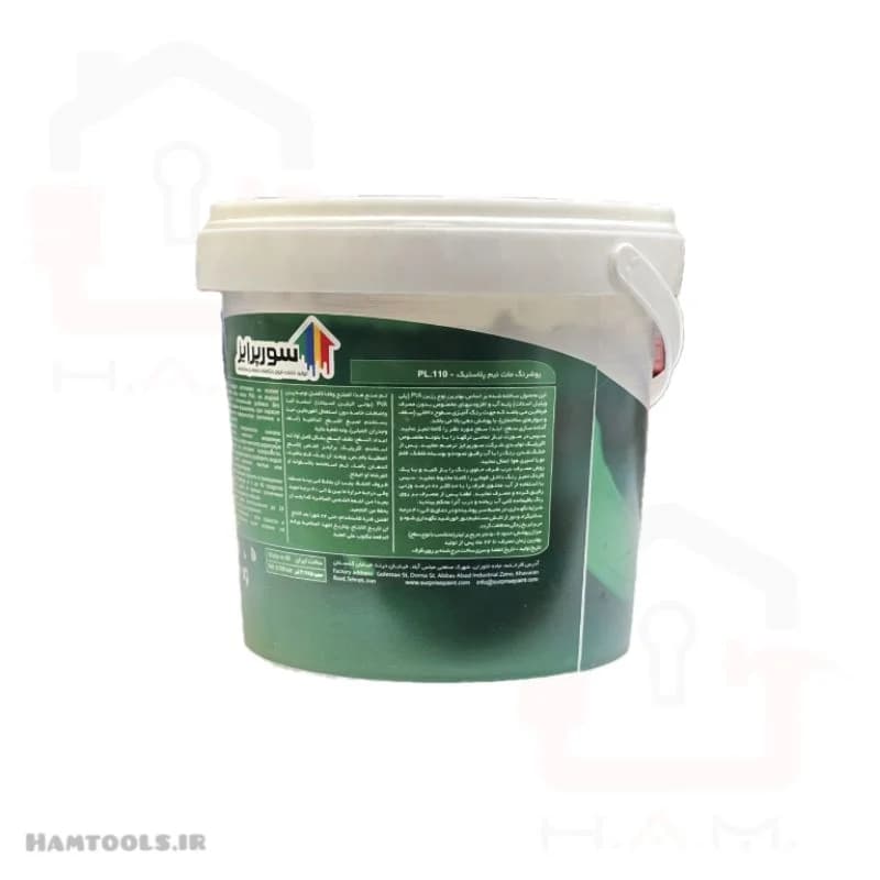 پوشرنگ مات نیم پلاستیک سوپرایز PL220 گالن — تصویر ۲