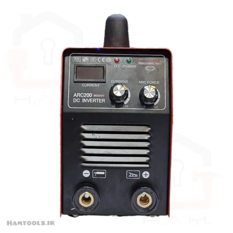 دستگاه جوشکاری ( اینورتر ) 200 آمپر آیرون مکس Arc – 200 MOSFET — تصویر ۳