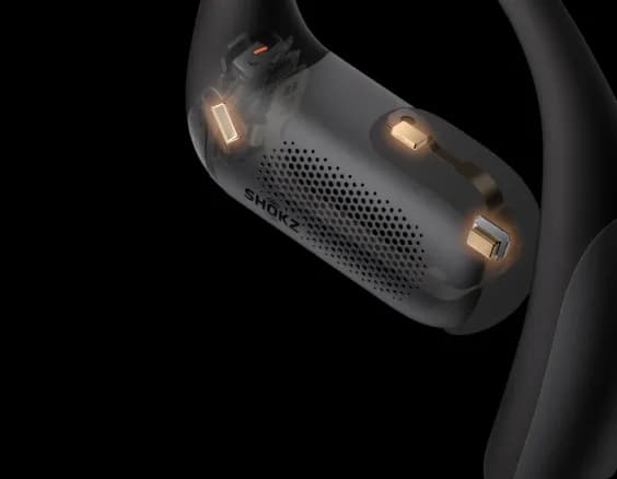 هدفون بی‌سیم Open-Ear شاکز مدل OpenFit Pro T010 با کاهش نویز — تصویر ۳
