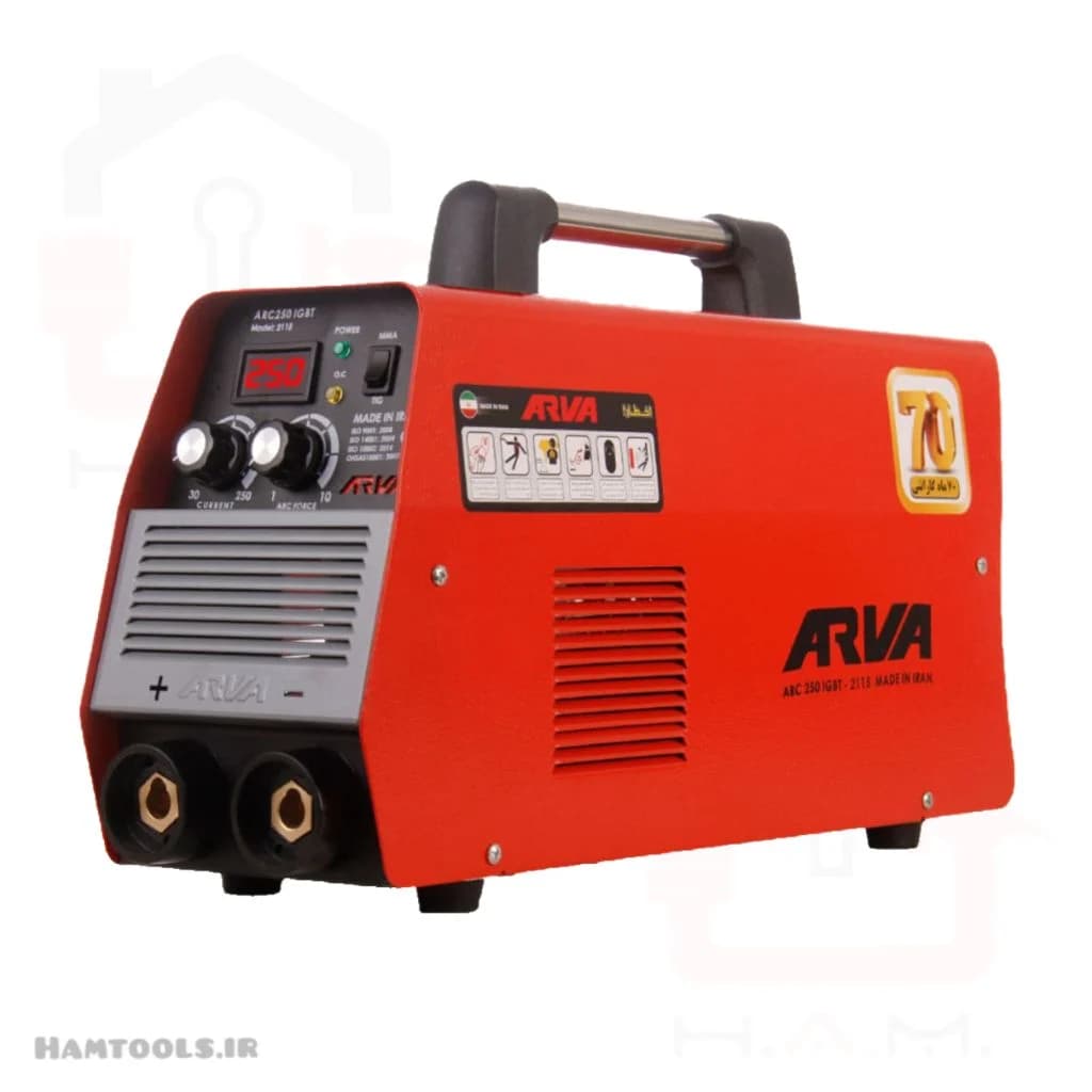 دستگاه جوشکاری ( اینورتر IGBT ) 250 Arc آروا مدل 2115