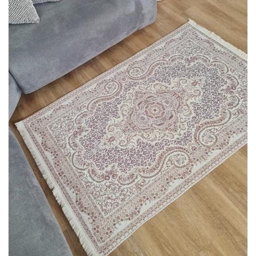 فرشینه | فرش چاپی برند حسن نیا چاپی هازان ترک طرح سنتی 108 (پس کرایه) — تصویر ۲