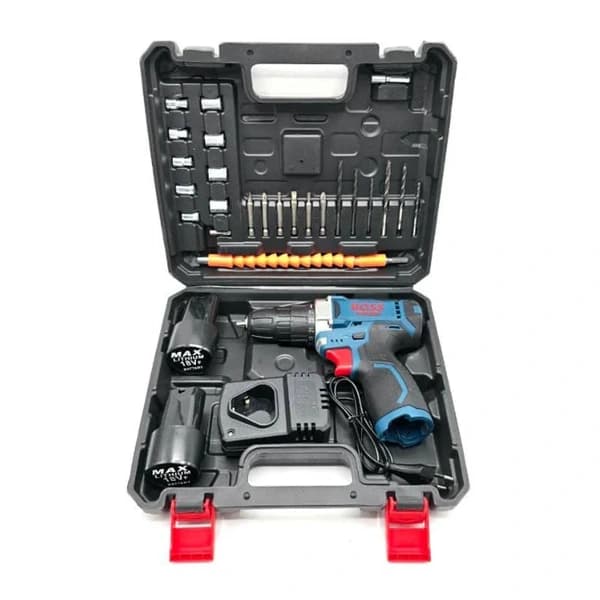 مجموعه 27 عددی دریل پیچ گوشتی باس مدل BS-MAX18V-2BK