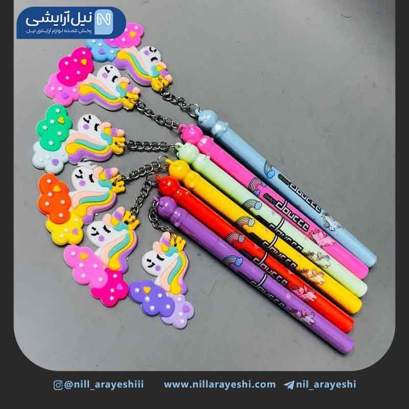 خط چشم ماژیکی قلمی آویز دار یونیکورن دوسه کد 1050 — تصویر ۲