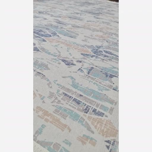 فرشینه | فرش چاپی برند حسن نیا چاپی مخمل راهرویی و کناره R124 (پس کرایه) — تصویر ۸
