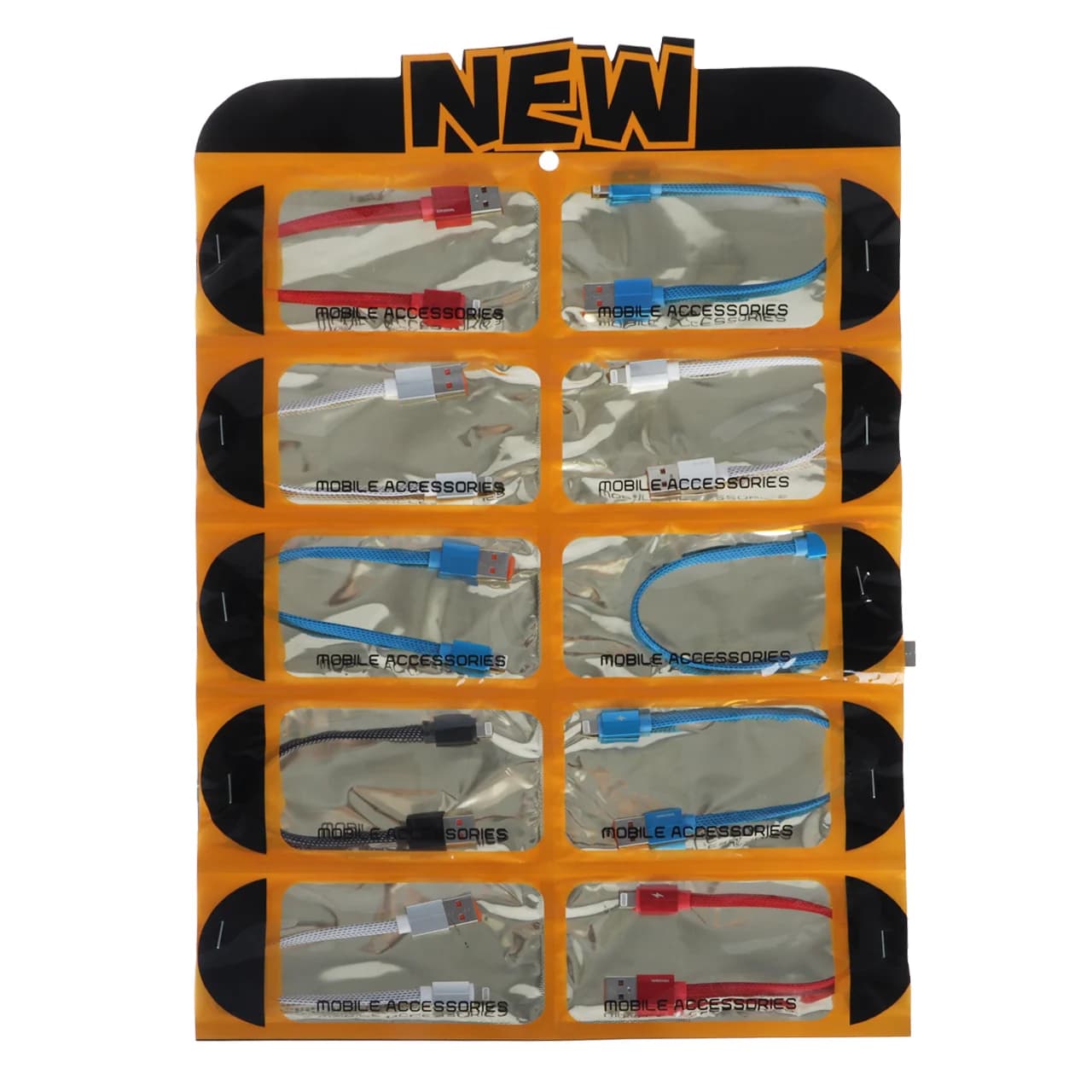 کابل شارژ پاوربانک آیفون کد2 – (بسته 10 عددی) – AZR — تصویر ۲