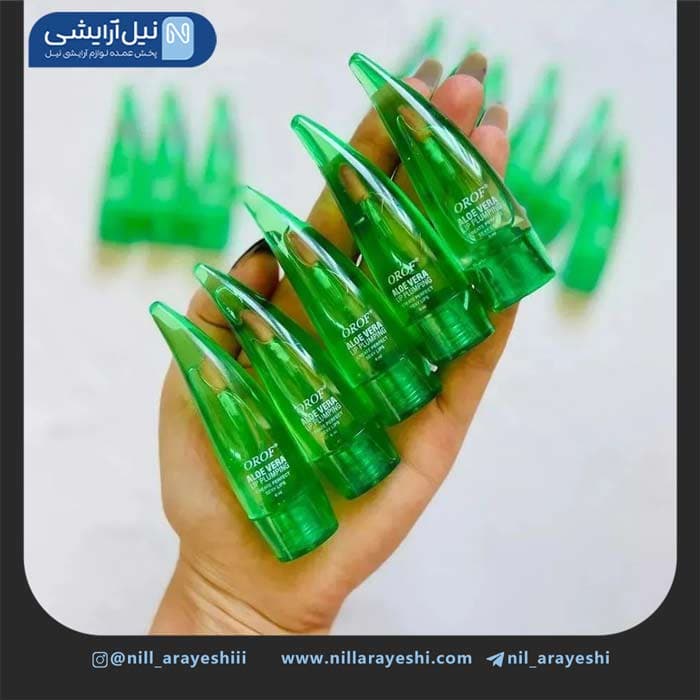 برق لب شاخکی آلوئه ورا ارف کد G3059 — تصویر ۲