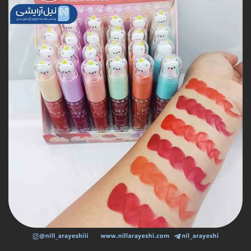 رژ لب مایع درب خرسی کالر کاستل کد 4125 — تصویر ۴
