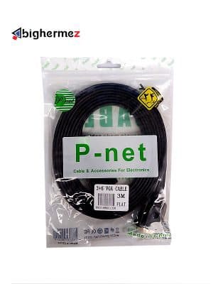 کابل VGA فلت پی نت به طول 3 متر