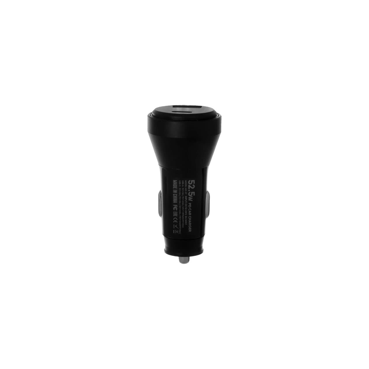 شارژر فندکی PD و فست دو پورت Max مدل M-X27 52.5W – مشکی – MMX — تصویر ۲