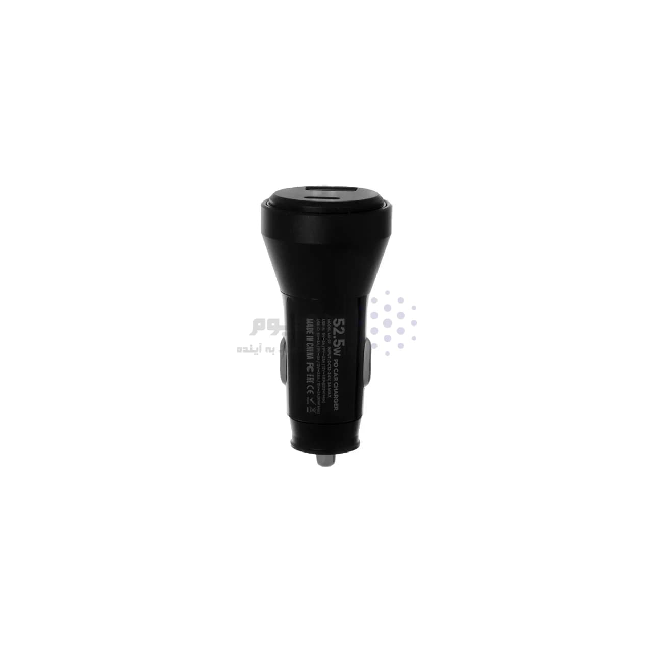 شارژر فندکی PD و فست دو پورت Max مدل M-X27 52.5W – مشکی – MMX — تصویر ۶
