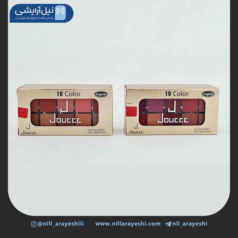 رژ پالتی ده رنگ دوسه کد Dc523