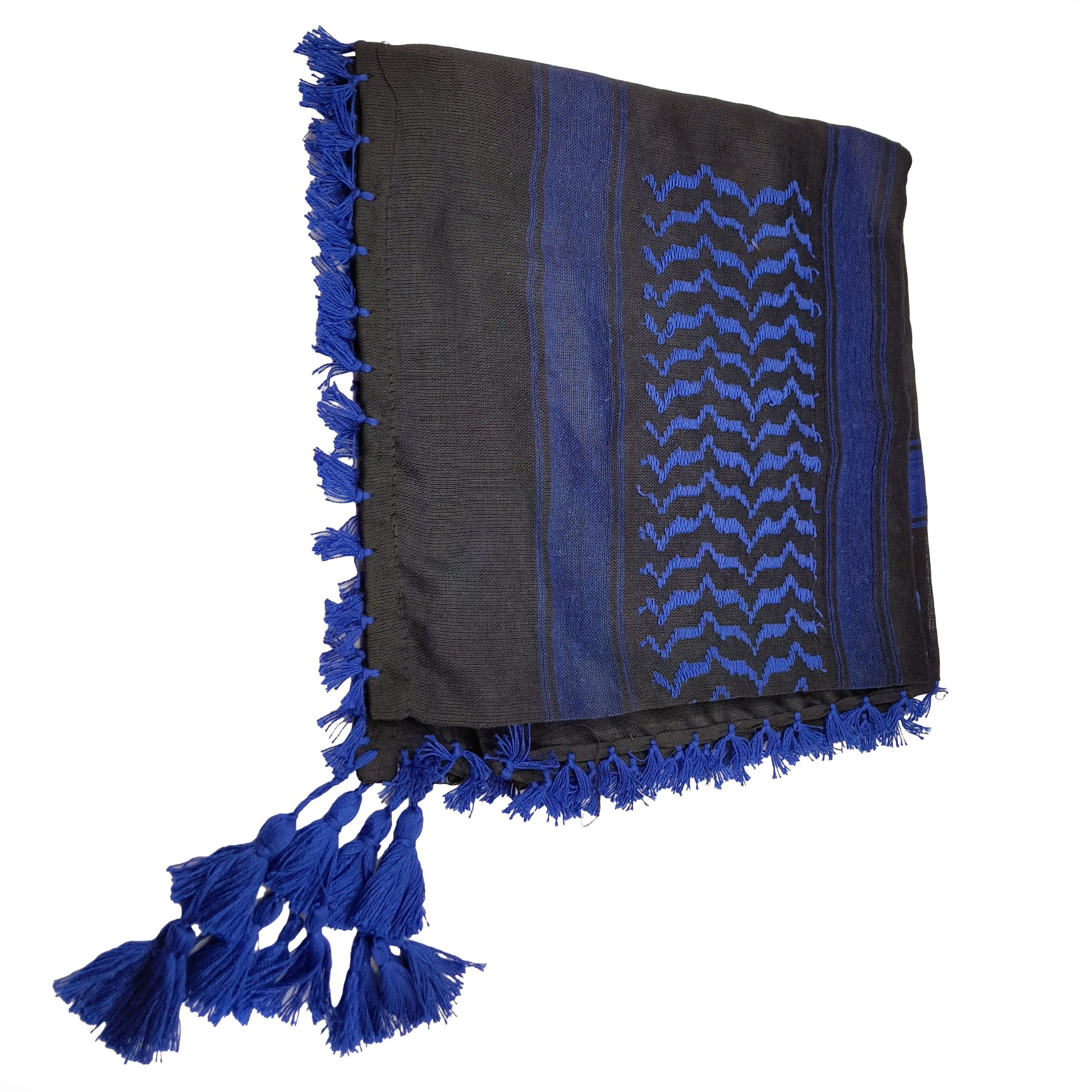 چفیه ( شماق ) آبی کد240001 — تصویر ۵
