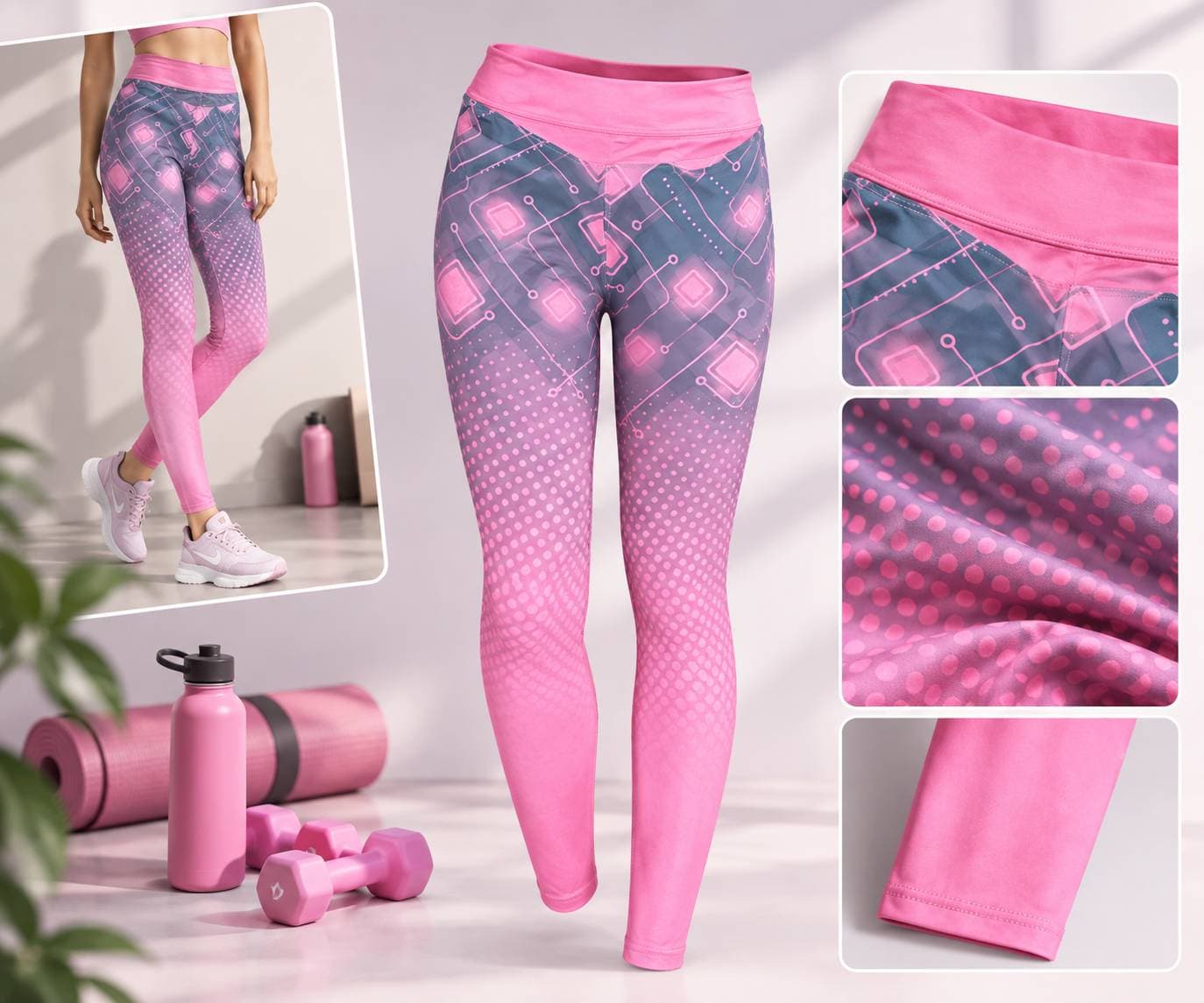 لگ ورزشی حرفه ای سیملس کشسان High Quality — تصویر ۴