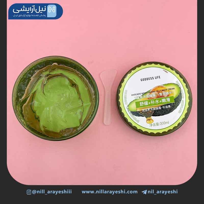 کرم ماسک ژله ای کاسه ای صورت گادس لایف 300 میل — تصویر ۲