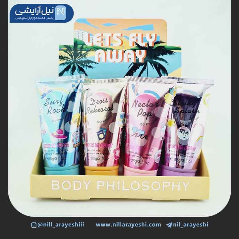 لوسیون بدن پینک این سوییت و بادی فیلوسوفی 88 میل — تصویر ۲