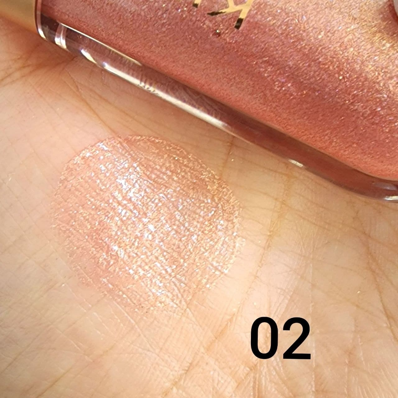 لیپ گلاس طلایی کیکو Kiko — تصویر ۵