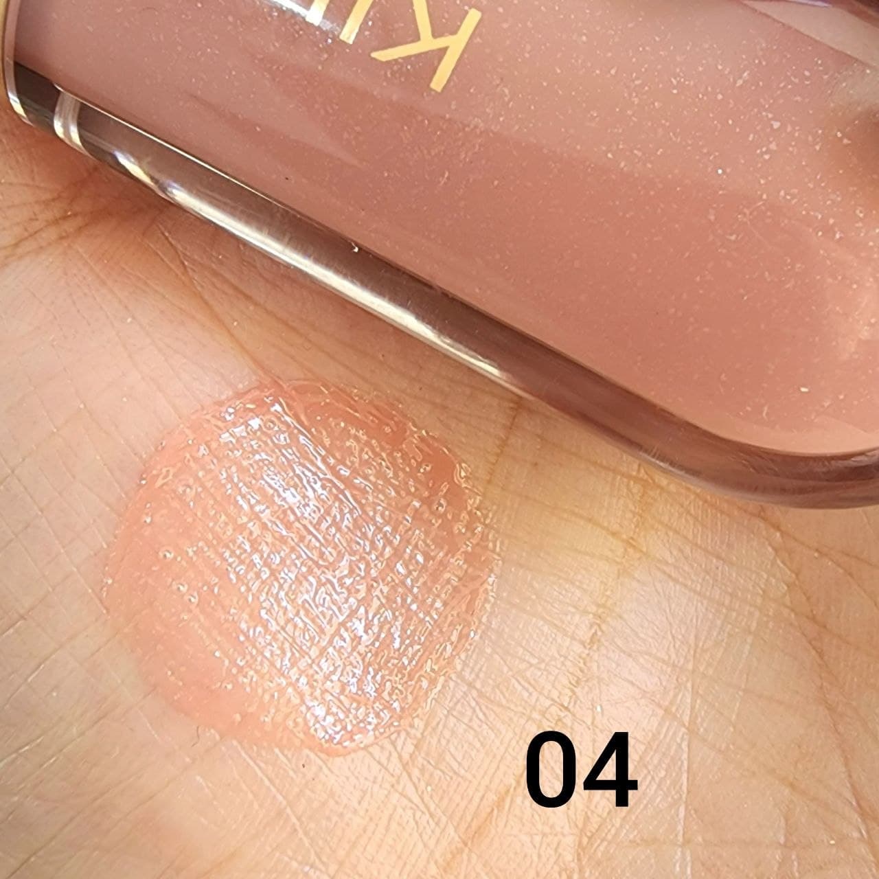 لیپ گلاس طلایی کیکو Kiko — تصویر ۶