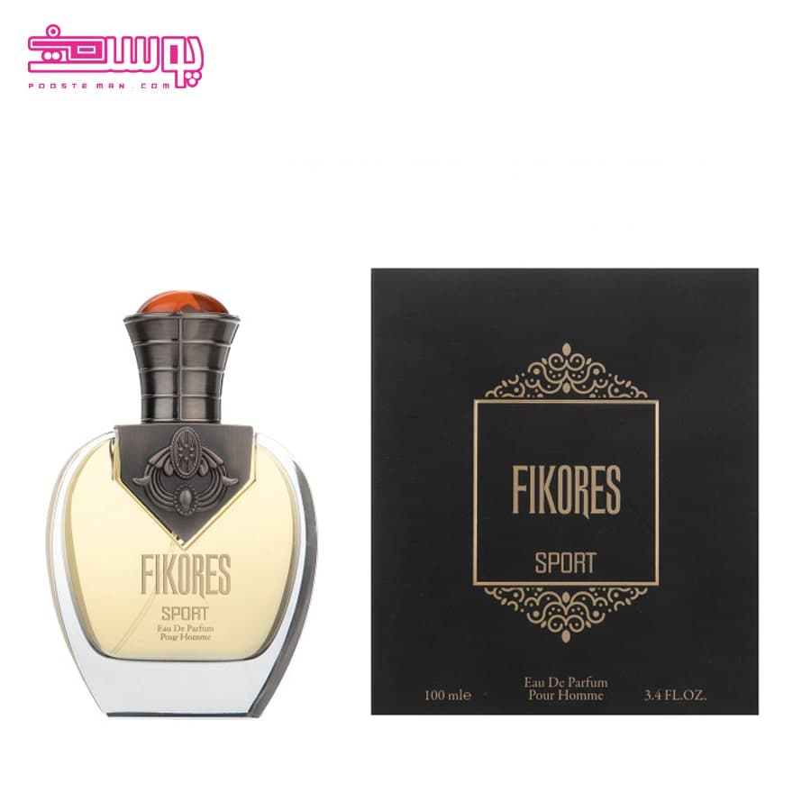 ادو پرفیوم مردانه فیکورس مدل Sport حجم 100ml — تصویر ۲