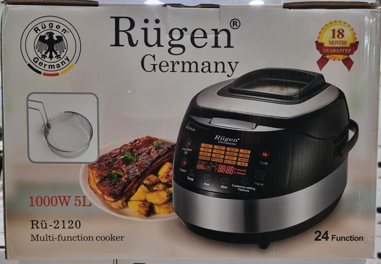 پلوپز همه کاره مدل 2120 روگن آلمان / rugen versatile rice cooker ru-2120 — تصویر ۳