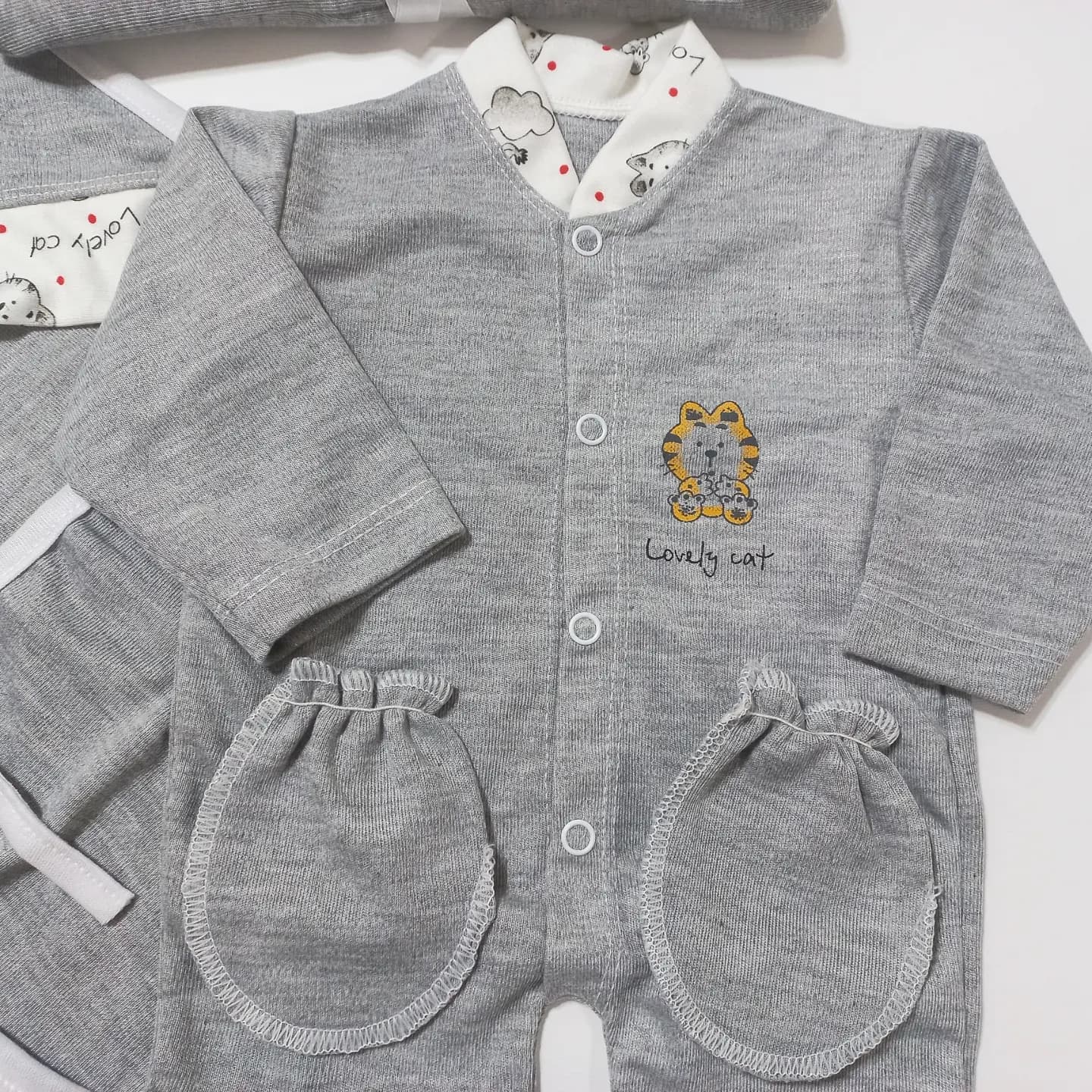 ست 7 تکه بیمارستانی مادرکر mothercare در طرح های متنوع — تصویر ۷