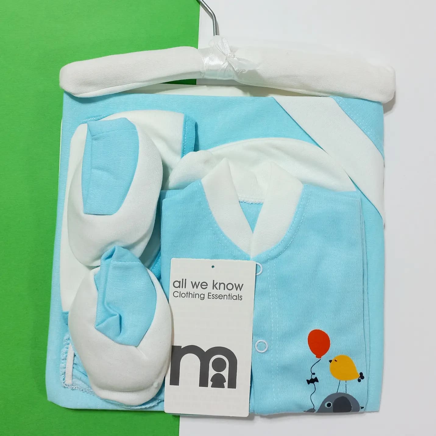 ست 7 تکه بیمارستانی مادرکر mothercare در طرح های متنوع — تصویر ۴