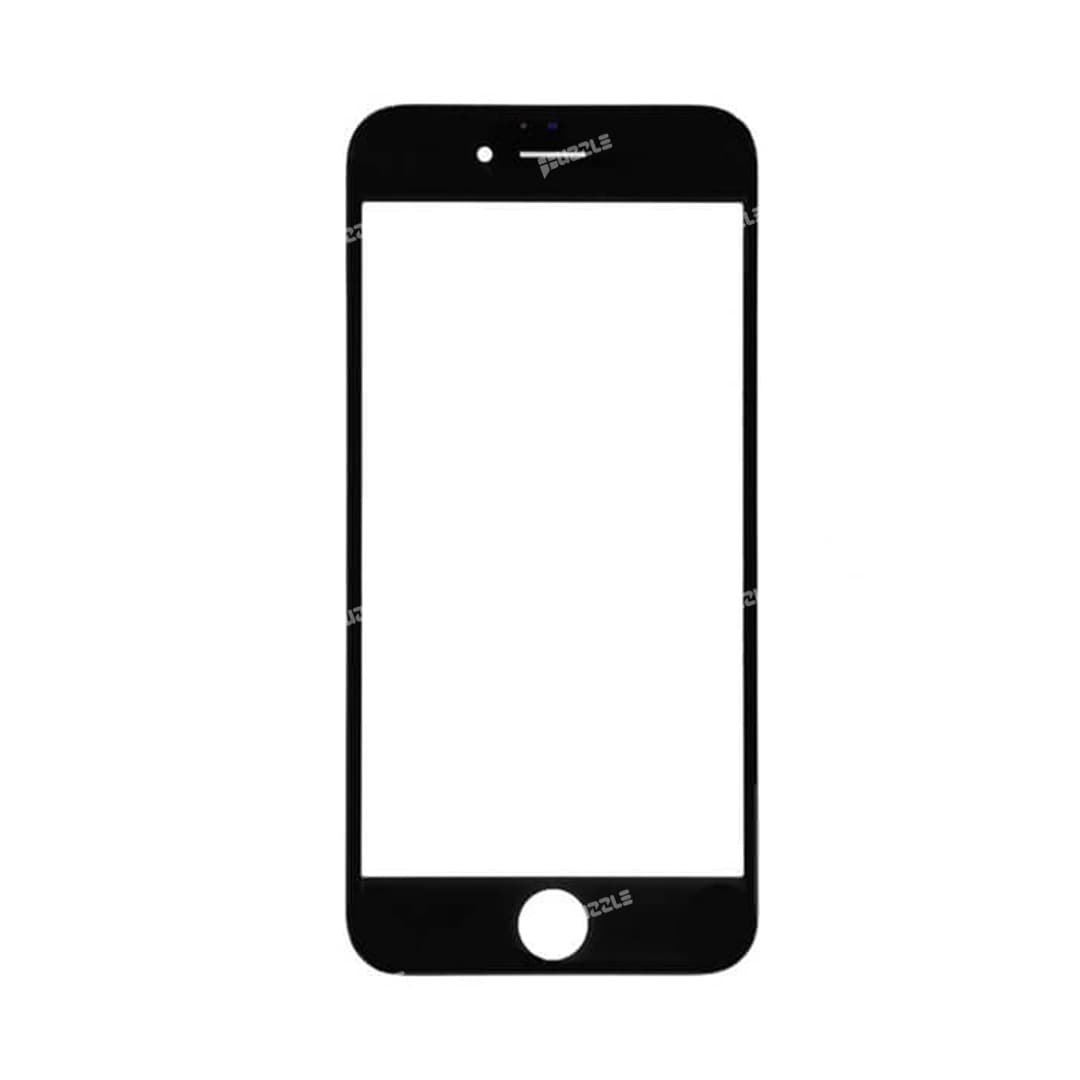 گلس تعمیراتی اپل آیفون iPhone 8 Plus با فریم — تصویر ۲
