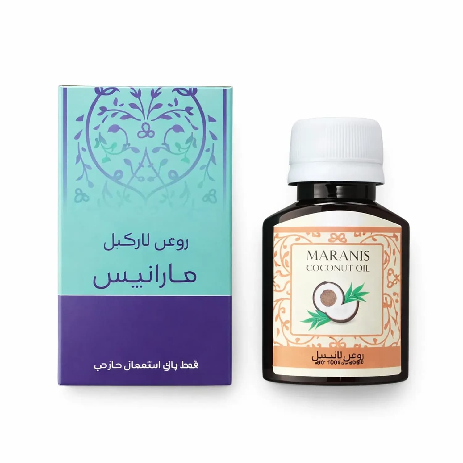 روغن نارگیل خالص مارانیس 60 میلی‌لیتر