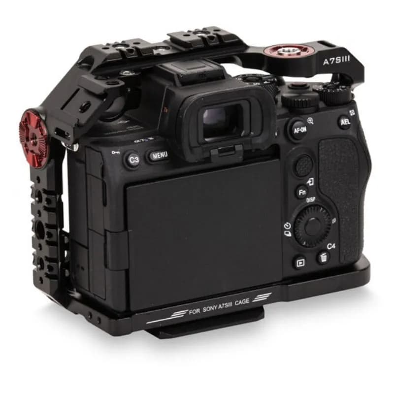 کیج دوربین سونی آلفا ۷ مارک ۳ مشکی تیلتا | Tilta Full Camera Cage for Sony a7S III – Black — تصویر ۸