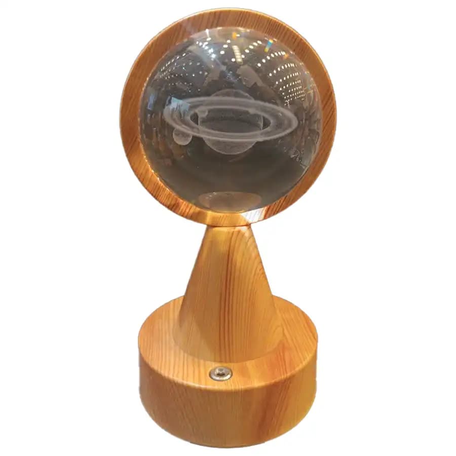 گوی پایه چوبی مدل کهکشانی سایز 6