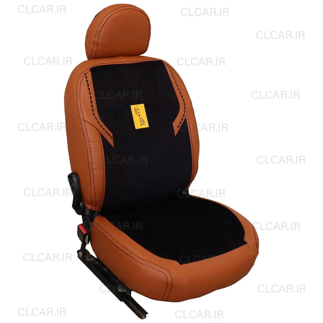 روکش صندلی طرح ارو وسط مخمل (سفارشی) مناسب تیبا ۱ (98 به بالا) کد (TJ-P30) — تصویر ۲