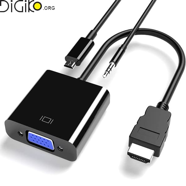 تبدیل HDMI به VGA به همراه پاور وخروجی صدا