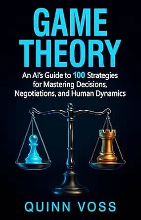 و دانلود نسخه کامل کتاب زبان اصلی Game Theory: An AI’s Guide to 100 Strategies for Mastering Decisions, Negotiations, and Human Dynamics (Think Smarter) | دانلود کتاب خارجی
