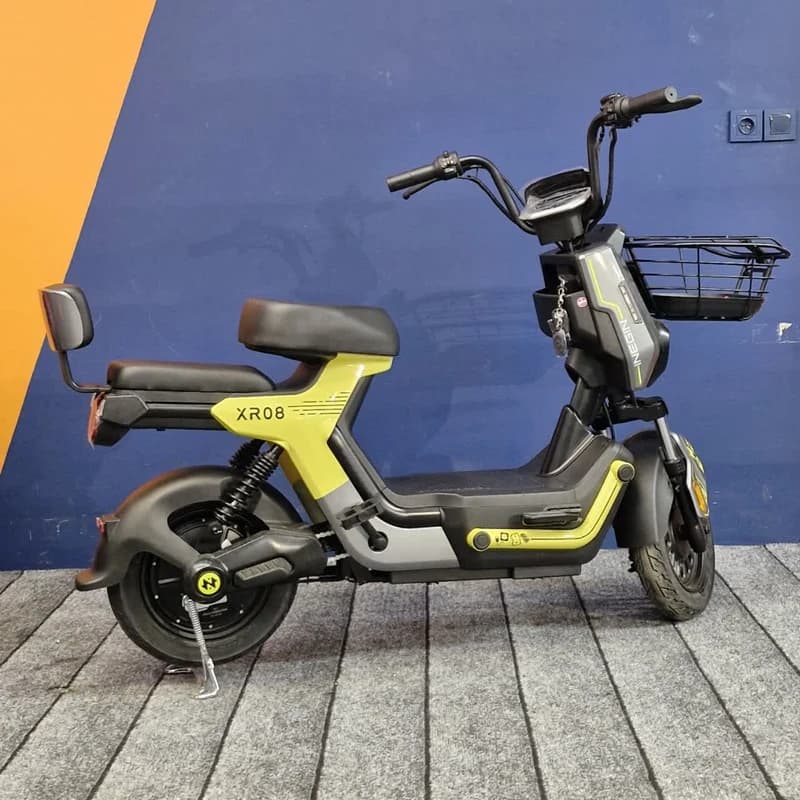 دوچرخه برقی موپد نگین مدل XR8 – سفید قرمز — تصویر ۲