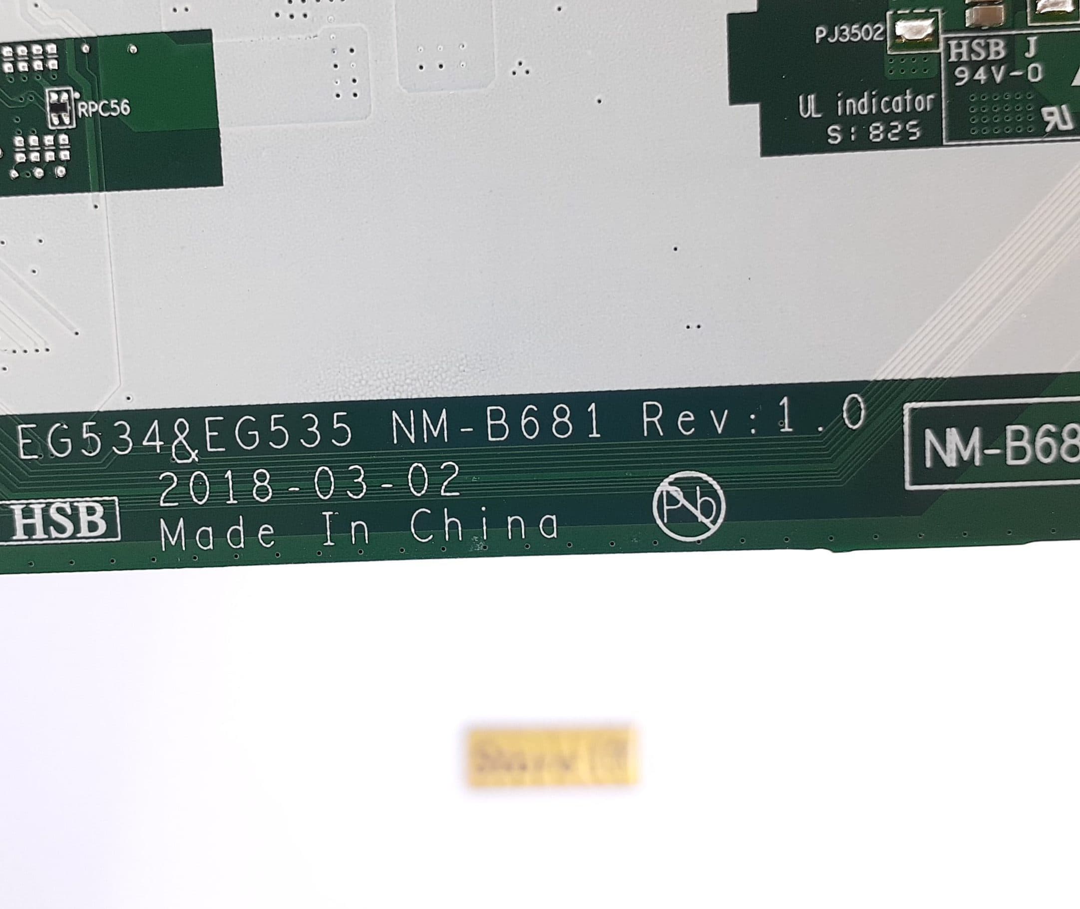 مادربرد لپ تاپ لنوو IDEAPAD 330 Nm-B681 RYZEN 3 بدون گرافیک با 4GB رم — تصویر ۳