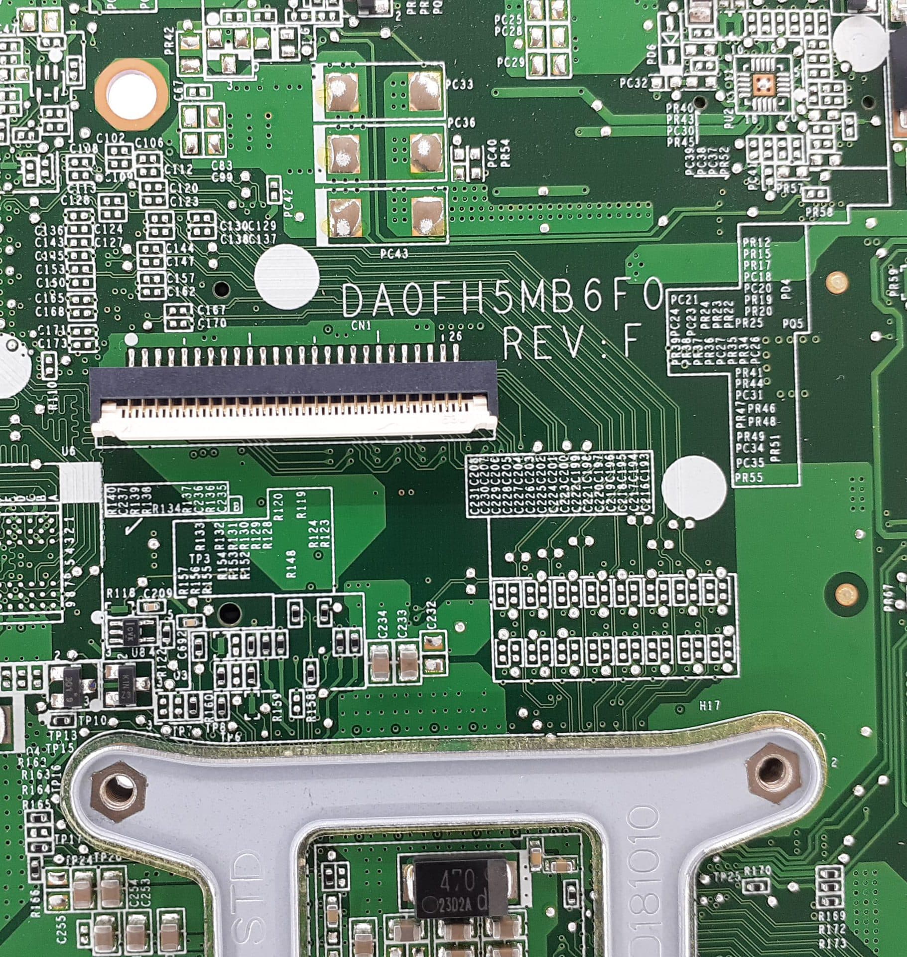 مادربرد لپ تاپ فوجیتسو Lifebook AH531 I5 Support بدون گرافیک — تصویر ۳