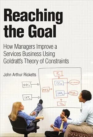 و دانلود نسخه کامل کتاب زبان اصلی Reaching The Goal: How Managers Improve a Services Business Using Goldratt’s Theory of Constraints | دانلود کتاب خارجی