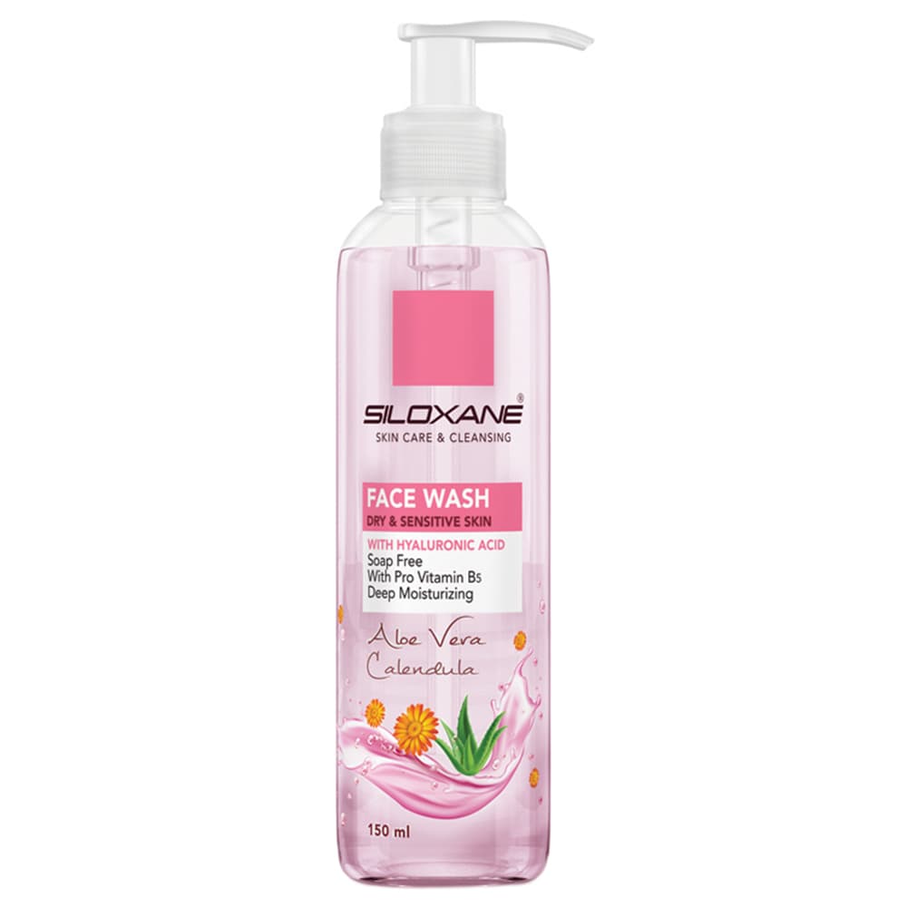 ژل شستشوی صورت سیلوکسان مدل Aloe Vera و Calendula حجم 150 میلی لیتر