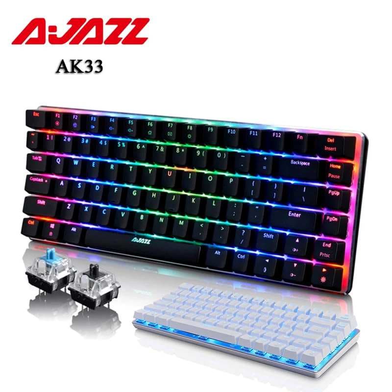 کیبورد گیمینگ مکانیکی AJAZZ AK33 مخصوص بازی