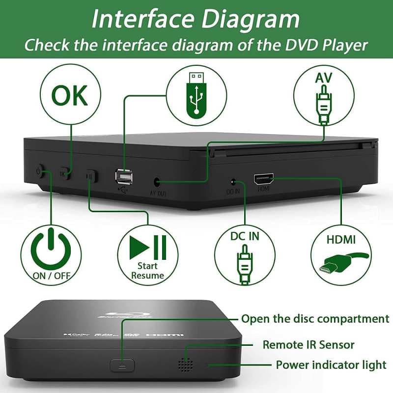 پخش کننده بلو ری Didar Blu Ray Player — تصویر ۸