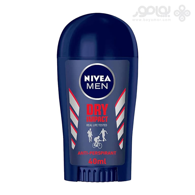 استیک دئودورانت مردانه نیوا مدل DRY IMPACT حجم 40 میل
