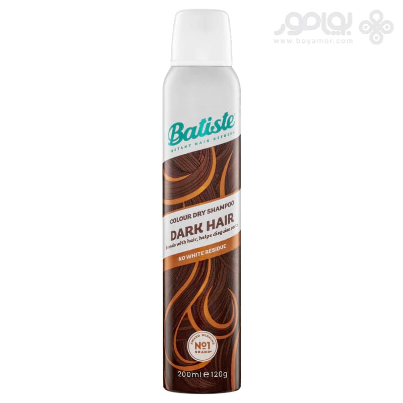 شامپو خشک باتیست مدل DARK COLOR حجم 200 میل