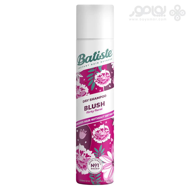 شامپو خشک باتیست مدل BLUSH FLIRTY FLORAL حجم 200 میل