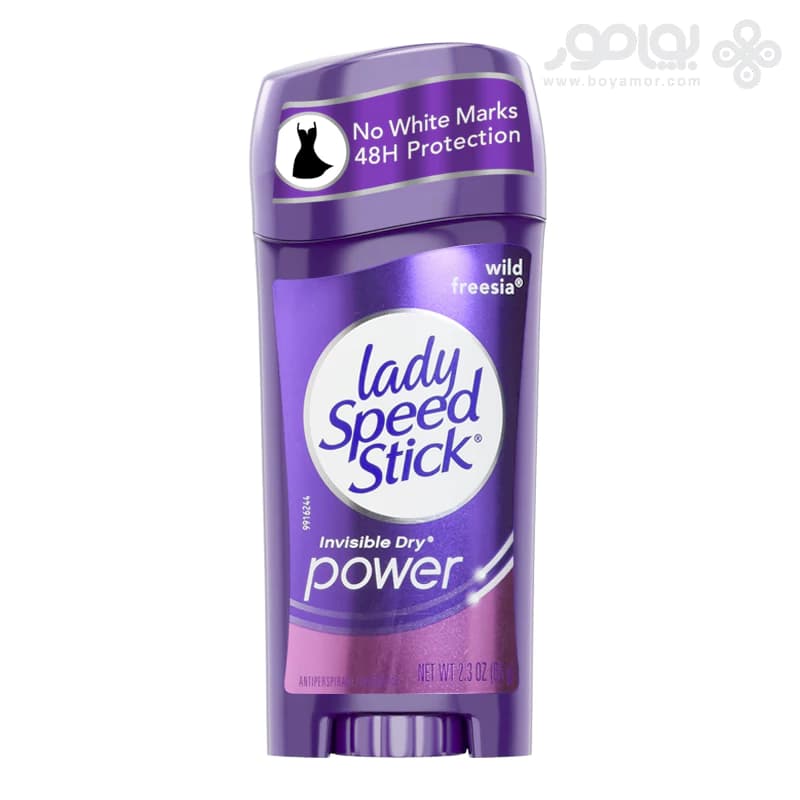 دئودورانت صابونی لیدی اسپید استیک مدل WILD FREESIA وزن 65 گرم
