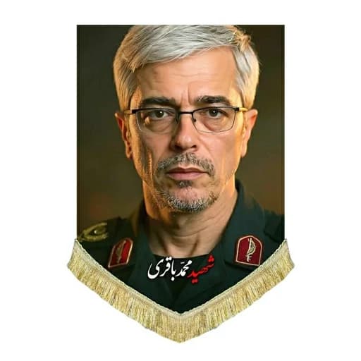 کتیبه مخمل سردار شهید محمد باقری