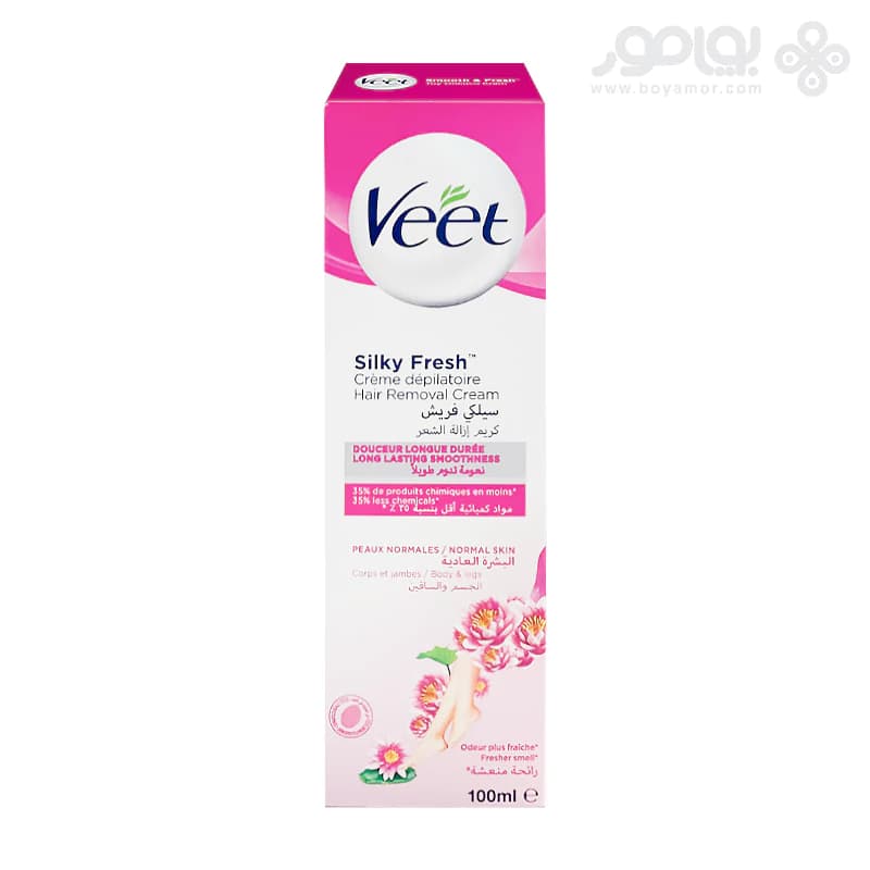 موبر ویت مدل SILKY SMOOTH مناسب پوست نرمال حجم 100 میل