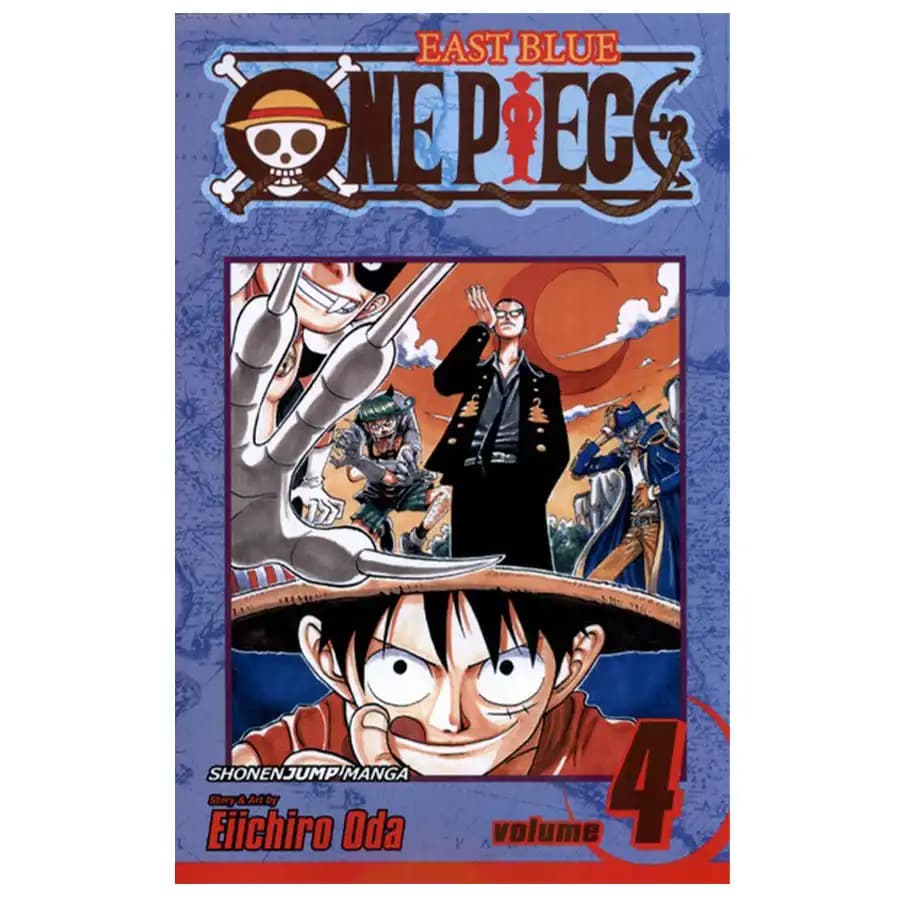 مانگا One piece 4 اثر ایچیرو اودا