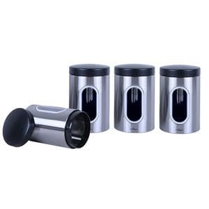 بانکه حبوبات استیل پنجره دار 1 لیتر یونیک مدل UN-5970