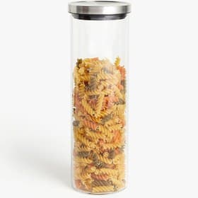 بانکه یونیک شیشه ای درب استیل 30 سانت 1271 — تصویر ۲