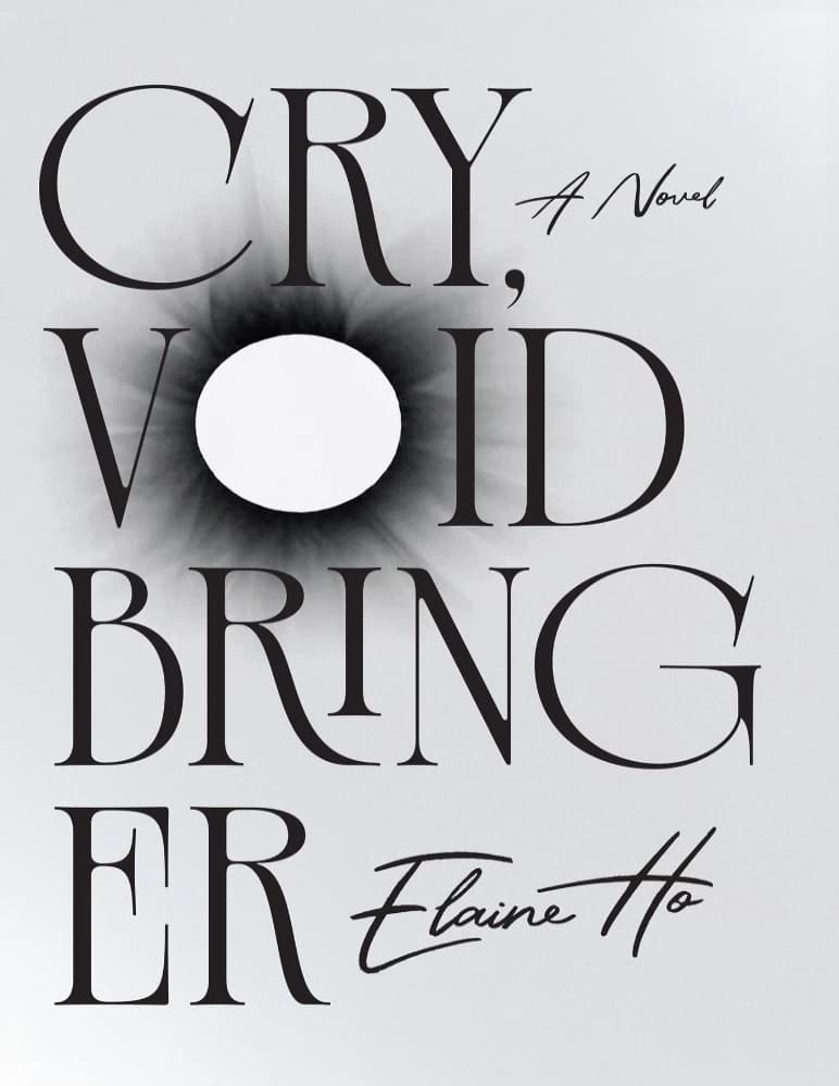 کتاب Cry Void bringer (گریه کن، آورنده ی پوچی) نسخه انگلیسی PDF | الین هو